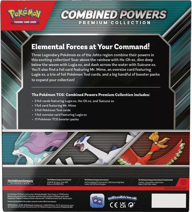Actual product image Pokémon TCG Premium Collection Combined Powers (English, Box Set & Collection)