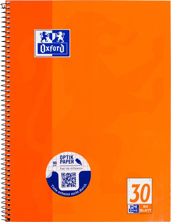 Productafbeelding Oxford College notebook (A4+, Geen, Hardcover)