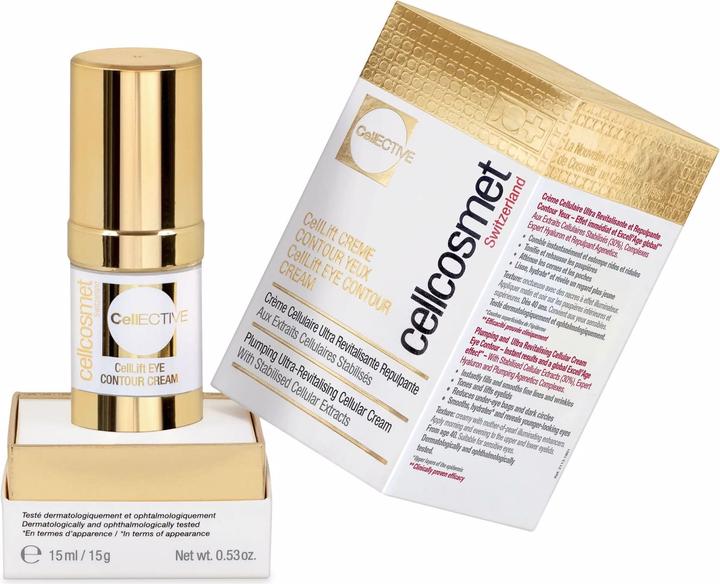 Image du produit Cellcosmet CellEctive Eye Contour Crème (Crème, 15 ml, Jour + nuit)