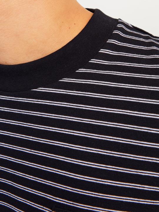 Produktbild Jack & Jones Gestreift Rundhals T-shirt T-shirt (XS)