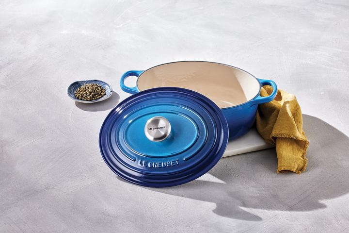 Image du produit Le Creuset Azure (31 cm, Cocotte + faitout, Émail)