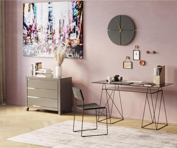 Actual product image Kare Design Wall clock Andrea Black Ø60cm (60 cm)