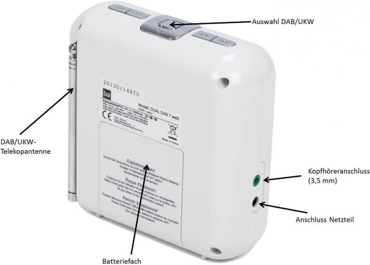 Produktbild Dual Dab 7