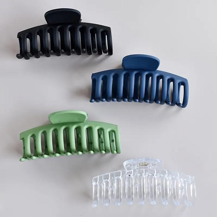 Immagine prodotto ASMI 4 Stück Haarspangen, Haarkrallen - matte Trendfarben (4 pz.)