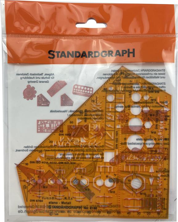 Image du produit Standardgraph Angle Stano Métal (155 mm)