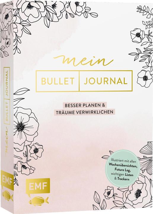 Mein Bullet Journal (21.5 x 15.5 cm, Blanko, Harter Einband)