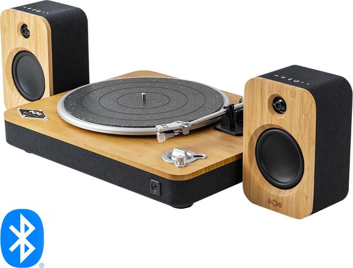 Produktbild House of Marley Stir It Up Wireless Turntable + Get Together Duo (Manuell)