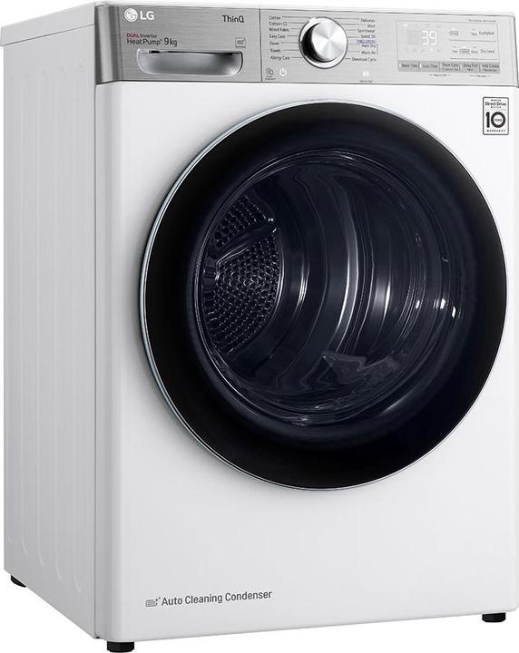 Actual product image LG RH90V9AV2QR tumble dryer Freestanding Front-load A+++ White (9 kg, Right)