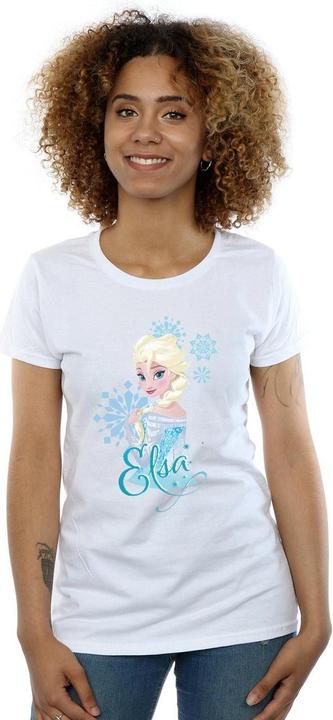 Immagine prodotto Disney Frozen Elsa Snowflakes Maglietta Donna (XXL)