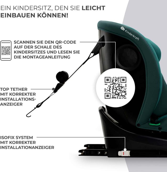 Image du produit KinderKraft I-Grow (Reboarder, Norme ECE R129/i-Size)