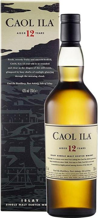Produktbild Caol Ila 12 Years (Single Malt, Scotch Whisky, 1 x 70 cl)
