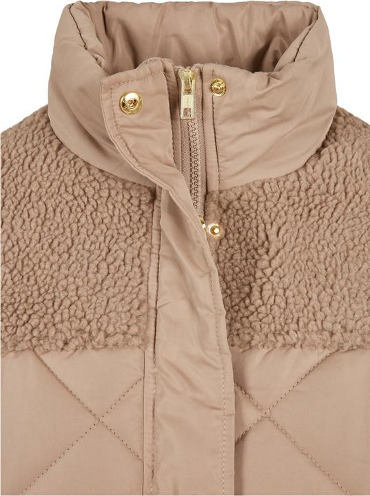 Actual product image Urban Classics Ladies Oversized Diamond Quilt Puffer Jacket (M)