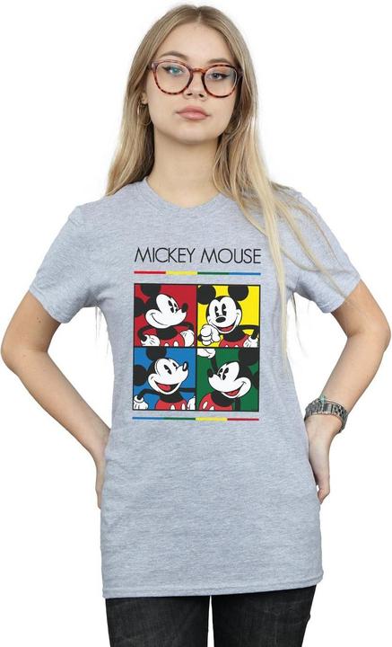 Image du produit Disney - T-shirt MICKEY MOUSE SQUARE COLOUR - Femme (L)