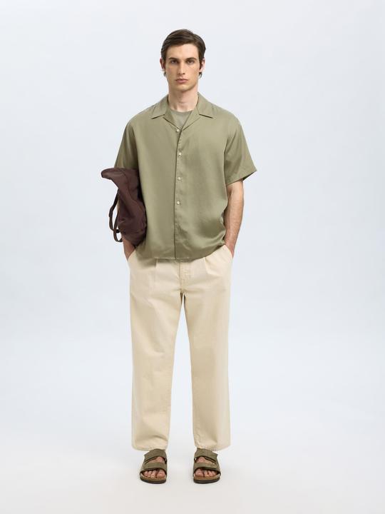 Image du produit Selected Homme Satin Kurzarmhemd (L)