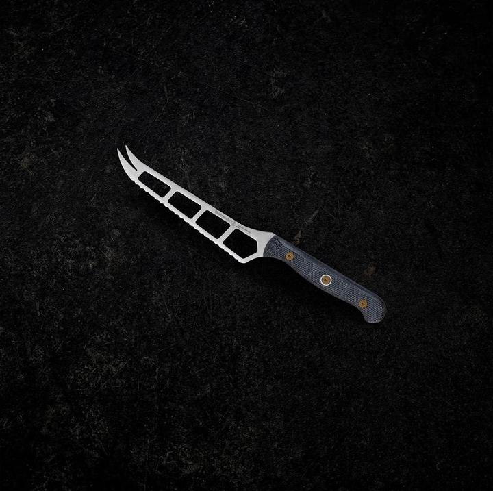 Produktbild Messermeister Käsemesser Custom 13 cm, Schwarz/Silber (13 cm)