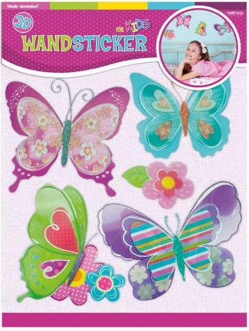 Magni 3D Wandsticker Schmetterlinge