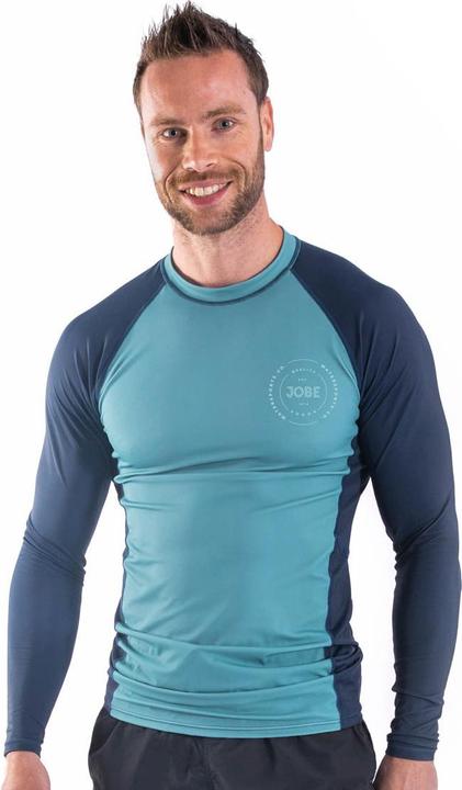 Actual product image Jobe Rash Guard Longsleeve Men Vintage Teal (M)