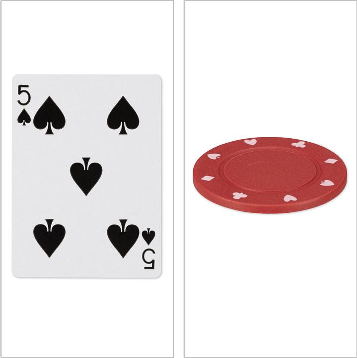 Produktbild Relaxdays Pokerset