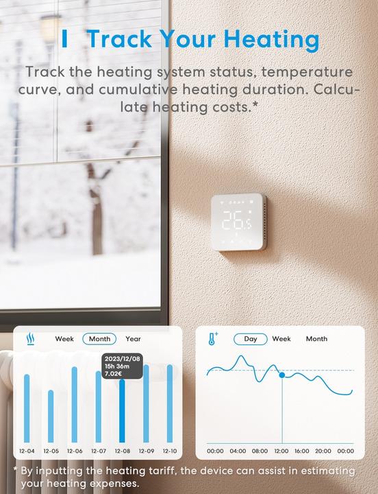 Produktbild Meross Smart Thermostat