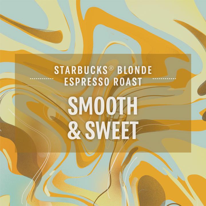 Actual product image Starbucks Blonde Espresso Roast by Nespresso Blonde Roasts (10 x Port.)