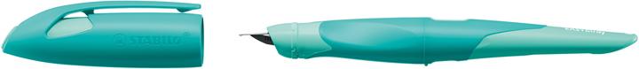 Produktbild STABILO Ergonomischer Schulfüller für Rechtshänder mit Standard-Feder M - EASYbirdy Pastel Edition i (Mint, Grün, 1 x)