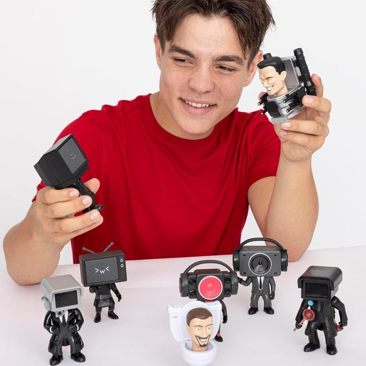 Actual product image Skibidi Toilet SKIBIDI Large mystery figures in PDQ