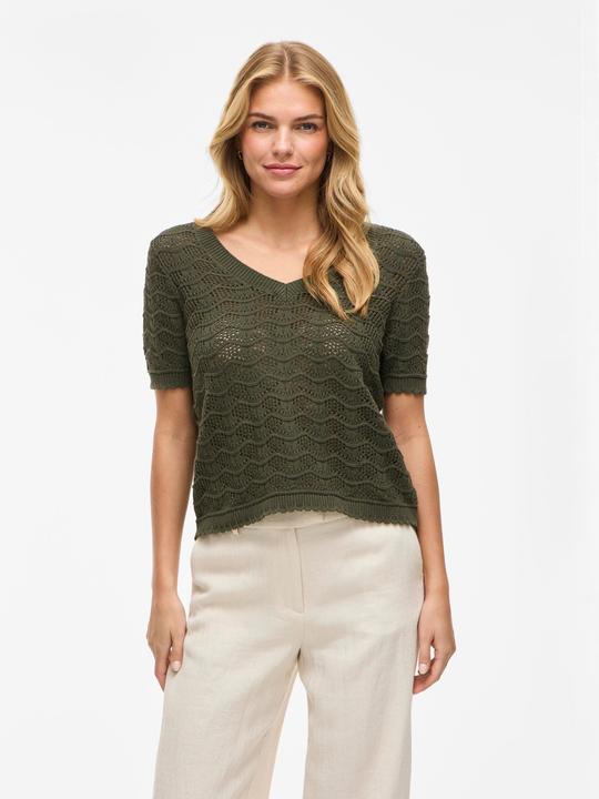 Image du produit Vila VICOBY Kurzärmeliges Stricktop (M)