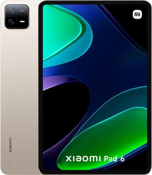 Actual product image Xiaomi Pad 6 (WLAN only, 11", 256 GB, Champagne)