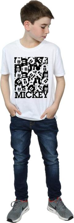 Actual product image Disney Boys Mickey Mouse Grid T-Shirt (152, 158)