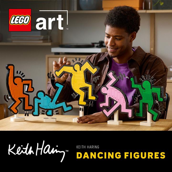 Image du produit LEGO Keith Haring - Figures dansantes (LEGO Art)