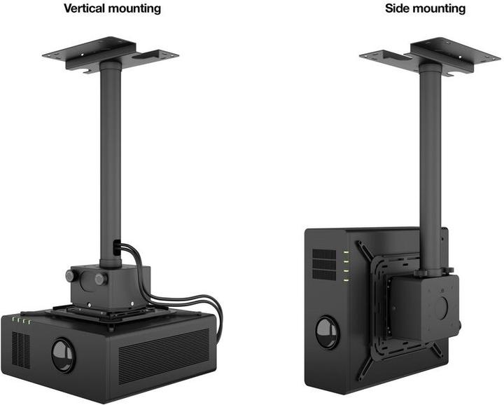 Image du produit Multibrackets Support plafond pour vidéoprojecteur HD, métal, charge max. 40kg (Plafond)