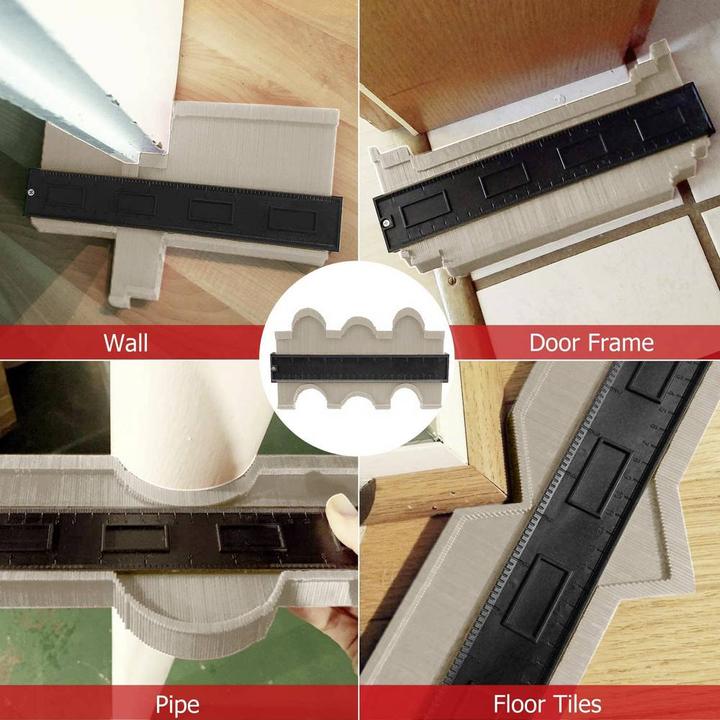Produktbild Toolcraft Profillehre 254 mm (max) 15956 (28.30 cm)