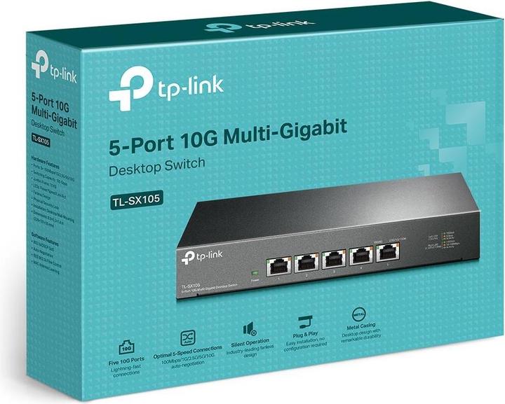 Actual product image TP-Link TL-SX105 (5 Ports)