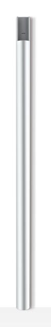 Produktbild Multibrackets MB Kabelkanal 50x1600, Alu, weiss/1387 (Kabelkanal, 160 cm)