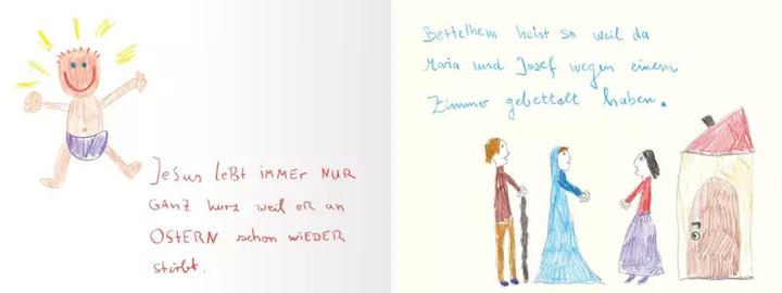 Produktbild Das Kind vom Lama heist Lametta. Kinder erklären Weihnachten (Deutsch, Hartmut Ronge, 2021)
