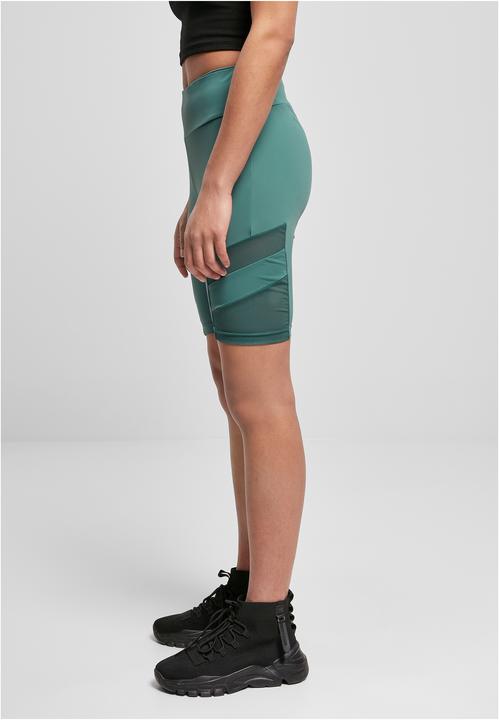 Immagine prodotto Urban Classics Pantaloncini da ciclismo Tech Mesh a vita alta da donna (S)