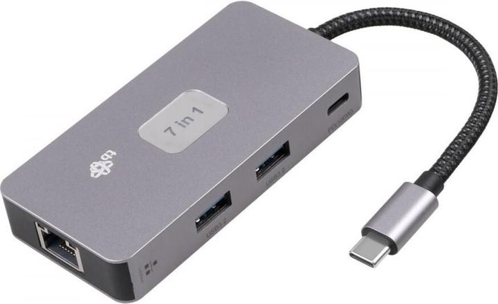Immagine prodotto Lenovo Adapter HUB USB C (7 in 1) HDMI USB SD/TF RJ45 (2500 Mbps) PD (USB-C, 7 Porti)