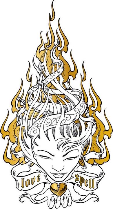 Produktbild LA Ink Love Spell (34 x 60 cm)