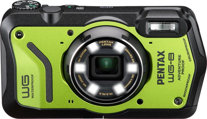 Produktbild RICOH Pentax WG-8 (28 - 140 mm, 20 Mpx, 1/2,3'')