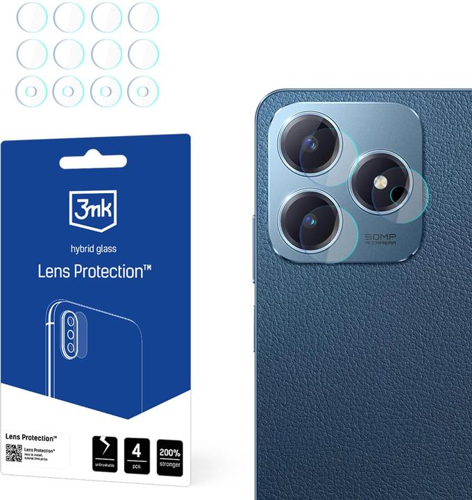 Immagine prodotto 3MK Lens Protect Realme C63 Ochrona na obiektyw aparatu 4szt (4 Pezzo/i, Realme C63)