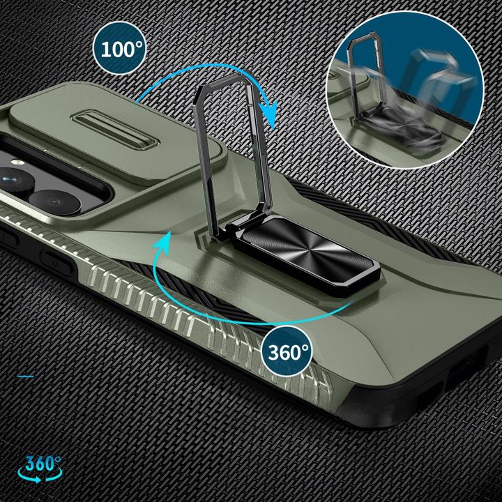 Actual product image Cover-Discount Galaxy A55 - Armor Case with kickstand (Samsung Galaxy A55)
