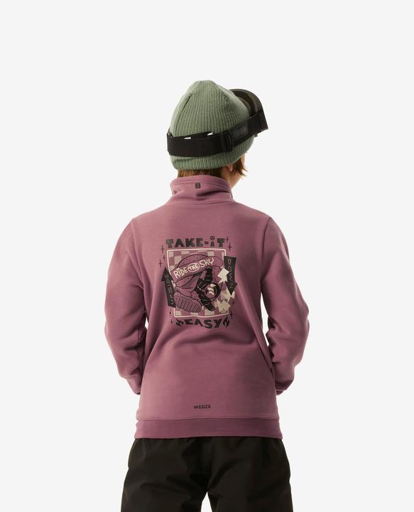 Produktbild Wedze Skipullover Kinder - 100 violett (146)