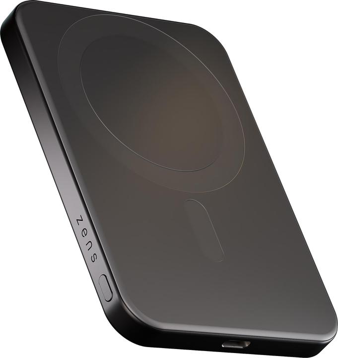Immagine prodotto Zens Slim Qi2 Al Powerbank 5000mAh Black (5000 mAh, 19250 Wh)