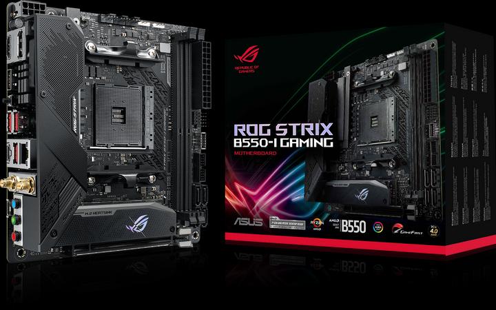 Produktbild ASUS ROG STRIX B550-I GAMING (AM4, AMD B550, Mini-ITX)