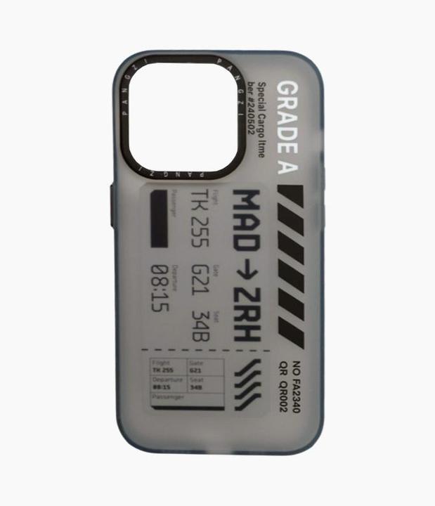 Actual product image RPD iPhone 14 - Pangzi Case Flugticket-Style Mad-ZHR (Apple iPhone 14)