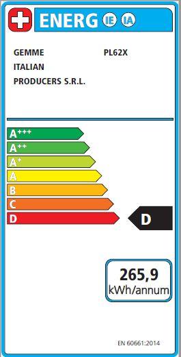 Label énergétique Lelit Mara V2 (Prise UE)