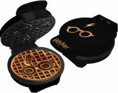 Actual product image Uncanny Brands Harry Potter glasses waffle iron