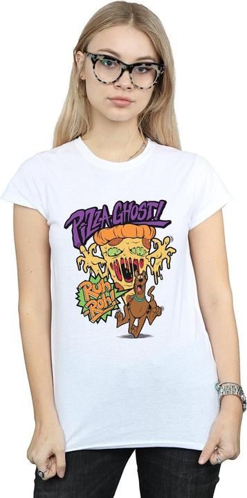 Immagine prodotto Scooby Doo Pizza Ghost Maglietta Donna (L)