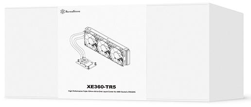 Image du produit Silverstone SST-XE360-TR5 - Refroidisseur de CPU liquide triple 120mm tout-en-un haute performance pour AMD
