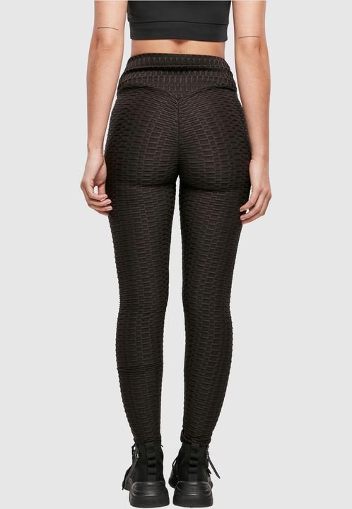 Actual product image Urban Classics Ladies High Waist Honeycomb Leggings - 16533 (M)